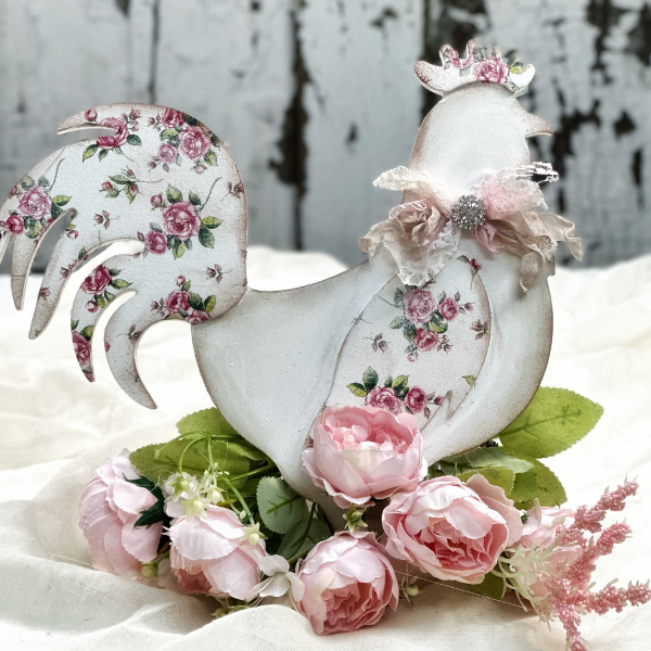Shabby Chic Rooster