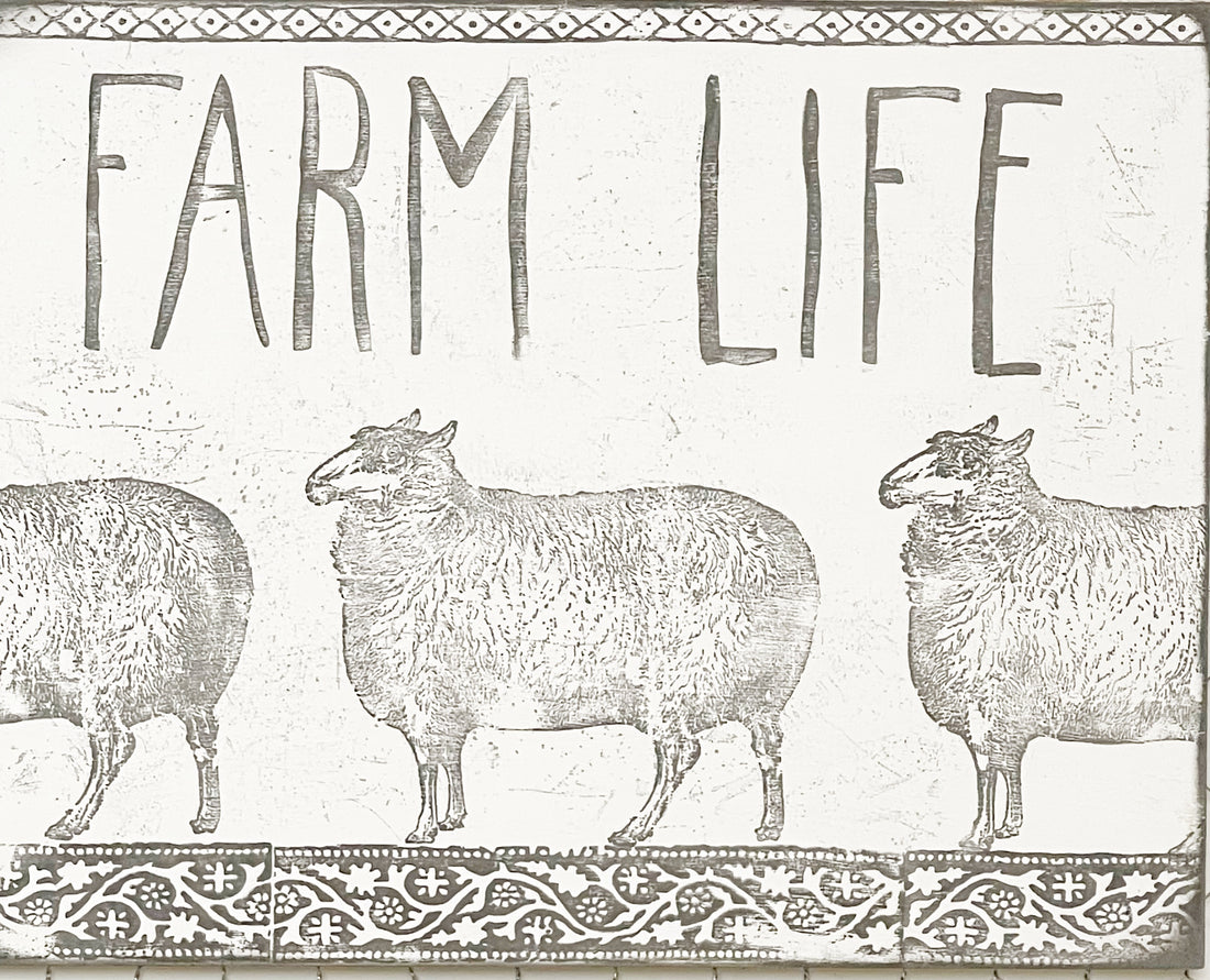 Farm Life Sign