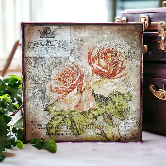 Rose Wood Canvas