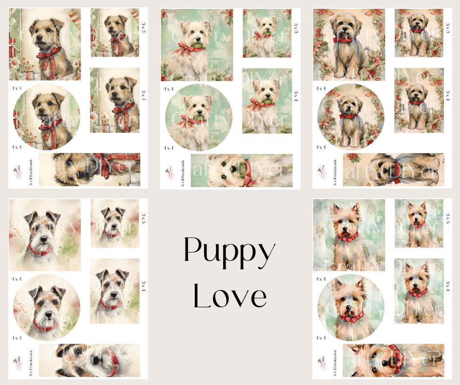 Puppy Love Digital Print