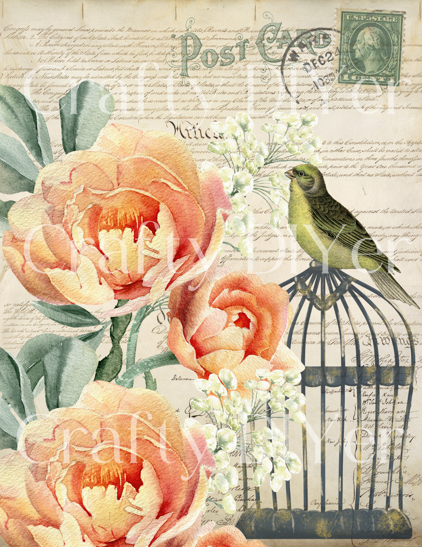 Botanical and Birds Printable Set