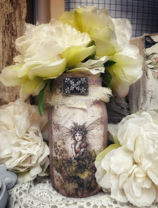 Vintage Fairy Jar