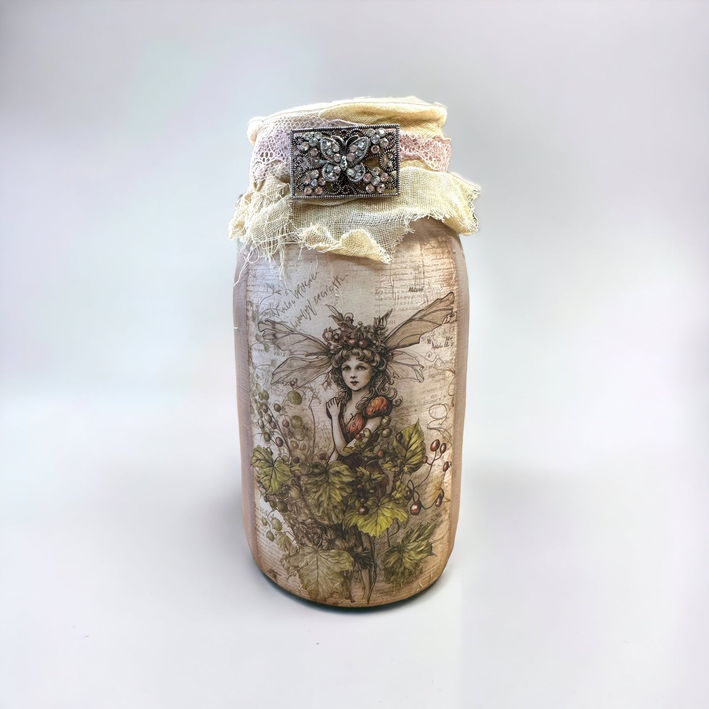 Vintage Fairy Jar