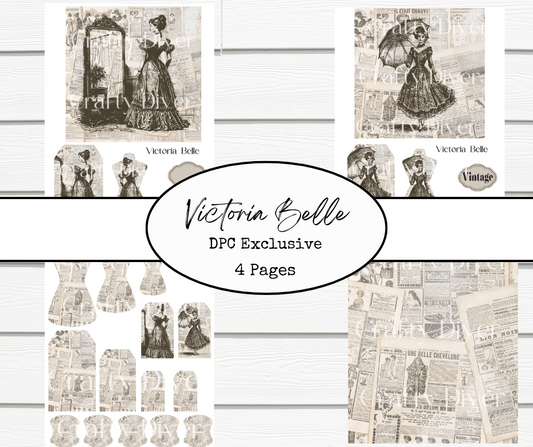 (Exclusive to Clubhouse) Victoria Belle Digital Printables
