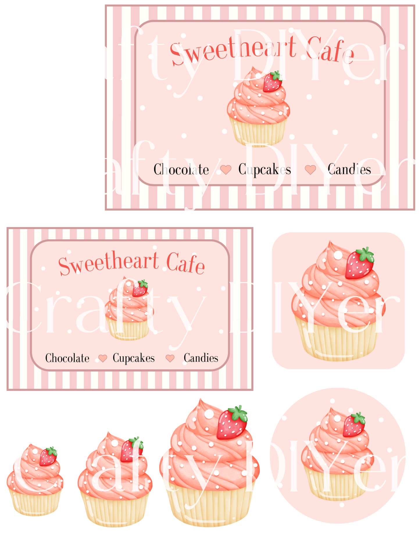 Sweetheart Candy Digital Printables