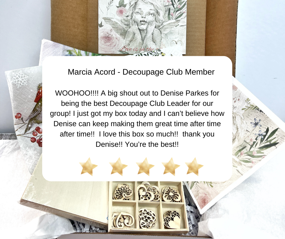 Decoupage Club Box + Free Gift