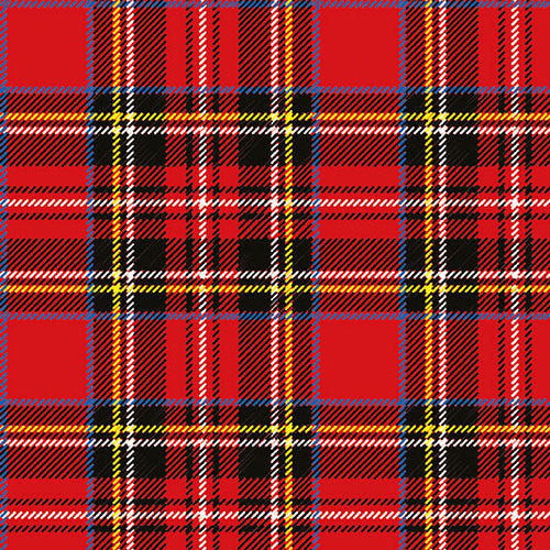 Scottish Red Napkins (Set of 4)